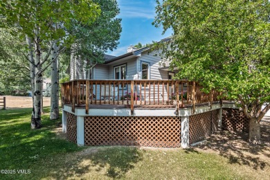 This spacious 6-bedroom, 4-bath home offers a flexible floor on Eagle Vail Golf Course in Colorado - for sale on GolfHomes.com, golf home, golf lot