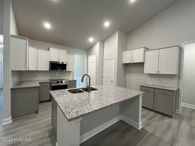 Ready Now! This beautiful new home in Palmetto Creek has a pond on Lennon Hills Golf Course in North Carolina - for sale on GolfHomes.com, golf home, golf lot