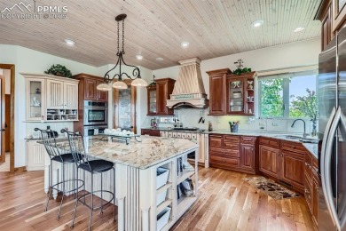 Home for your most discriminating buyer. 360-degree views on Kings Deer Golf Club in Colorado - for sale on GolfHomes.com, golf home, golf lot