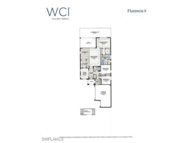 The Florencia II, built by WCI, is located in the highly on Pelican Preserve Golf Club in Florida - for sale on GolfHomes.com, golf home, golf lot