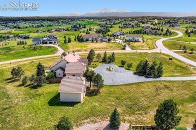 Home for your most discriminating buyer. Pikes Peak + Front on Kings Deer Golf Club in Colorado - for sale on GolfHomes.com, golf home, golf lot