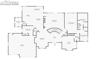 Home for your most discriminating buyer. Pikes Peak + Front on Kings Deer Golf Club in Colorado - for sale on GolfHomes.com, golf home, golf lot