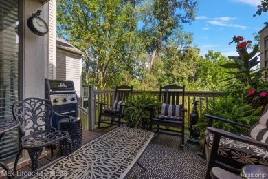 Enjoy a wonderful lifestyle in Oakland county's premier golf on The Heathers Club in Michigan - for sale on GolfHomes.com, golf home, golf lot