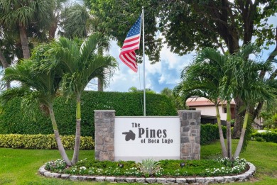 Gorgeous and fully updated WATERFRONT, lake view, corner unit in on Boca Lago Golf and Country Club in Florida - for sale on GolfHomes.com, golf home, golf lot