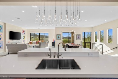 Absolutely stunning modern luxury home in prestigious MacDonald on Dragon Ridge Country Club in Nevada - for sale on GolfHomes.com, golf home, golf lot