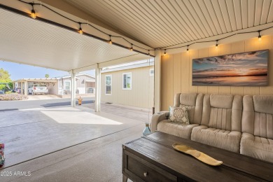 Charming furnished 2 bedroom, 2 bath, plus bonus room home with on Viewpoint Golf Resort in Arizona - for sale on GolfHomes.com, golf home, golf lot
