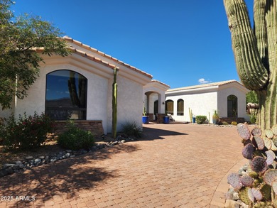 This beautiful property backs to #10 tee box on the Ranch golf on Tonto Verde Golf Club in Arizona - for sale on GolfHomes.com, golf home, golf lot