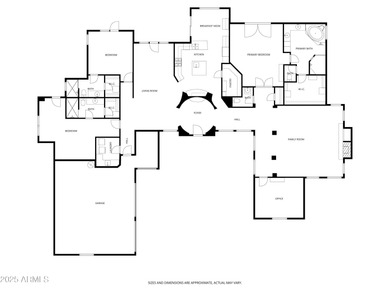 This beautiful property backs to #10 tee box on the Ranch golf on Tonto Verde Golf Club in Arizona - for sale on GolfHomes.com, golf home, golf lot