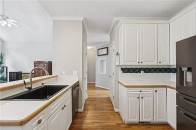 Nestled on a rare, just-under-an-acre lot at the end of a quiet on Collins Hill Golf Club in Georgia - for sale on GolfHomes.com, golf home, golf lot