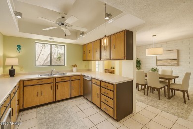 Welcome to this charming single-level patio home tucked in the on Scottsdale Shadows in Arizona - for sale on GolfHomes.com, golf home, golf lot