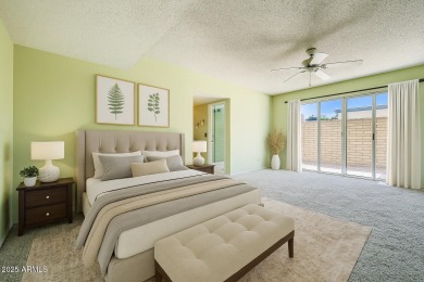Welcome to this charming single-level patio home tucked in the on Scottsdale Shadows in Arizona - for sale on GolfHomes.com, golf home, golf lot