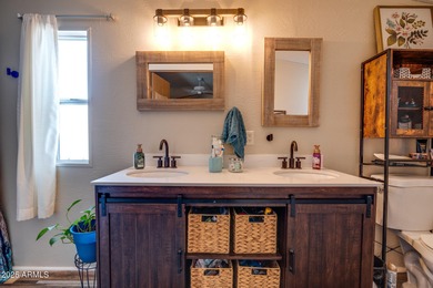 Welcome home to lively resort-style living at La Casa Blanca, a on Apache Creek Golf Club in Arizona - for sale on GolfHomes.com, golf home, golf lot