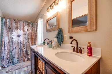 Welcome home to lively resort-style living at La Casa Blanca, a on Apache Creek Golf Club in Arizona - for sale on GolfHomes.com, golf home, golf lot