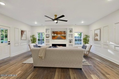 Discover a home that flawlessly blends modern sophistication on Carolina Shores Golf Course in North Carolina - for sale on GolfHomes.com, golf home, golf lot