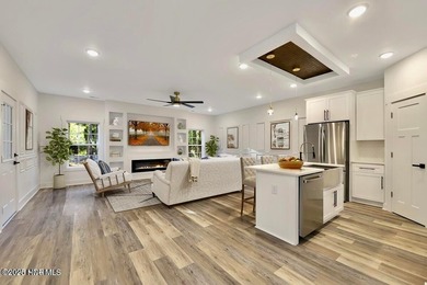 Discover a home that flawlessly blends modern sophistication on Carolina Shores Golf Course in North Carolina - for sale on GolfHomes.com, golf home, golf lot