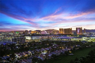 Experience breathtaking views of the Las Vegas Strip and on Las Vegas Country Club in Nevada - for sale on GolfHomes.com, golf home, golf lot