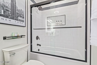 This fully furnished, turnkey 3-bedroom, 2-bath townhouse has on Gainey Ranch Golf Club in Arizona - for sale on GolfHomes.com, golf home, golf lot