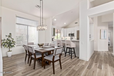 This fully furnished, turnkey 3-bedroom, 2-bath townhouse has on Gainey Ranch Golf Club in Arizona - for sale on GolfHomes.com, golf home, golf lot