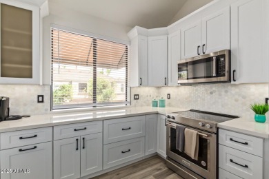 This fully furnished, turnkey 3-bedroom, 2-bath townhouse has on Gainey Ranch Golf Club in Arizona - for sale on GolfHomes.com, golf home, golf lot