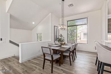 This fully furnished, turnkey 3-bedroom, 2-bath townhouse has on Gainey Ranch Golf Club in Arizona - for sale on GolfHomes.com, golf home, golf lot