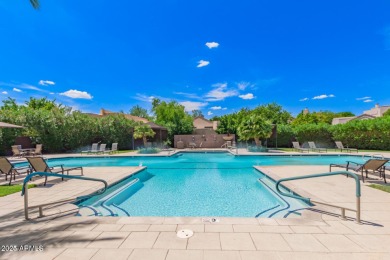 This fully furnished, turnkey 3-bedroom, 2-bath townhouse has on Gainey Ranch Golf Club in Arizona - for sale on GolfHomes.com, golf home, golf lot
