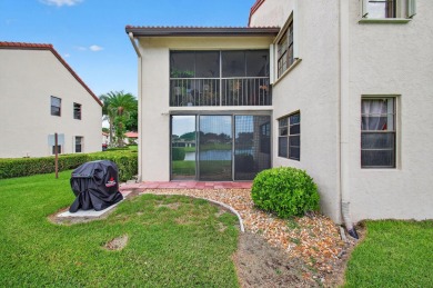 Rarely available 1st floor corner unit with serene lake views on Aberdeen Golf and Country Club in Florida - for sale on GolfHomes.com, golf home, golf lot