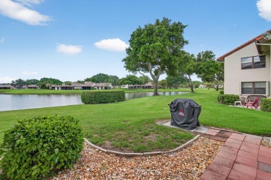 Rarely available 1st floor corner unit with serene lake views on Aberdeen Golf and Country Club in Florida - for sale on GolfHomes.com, golf home, golf lot