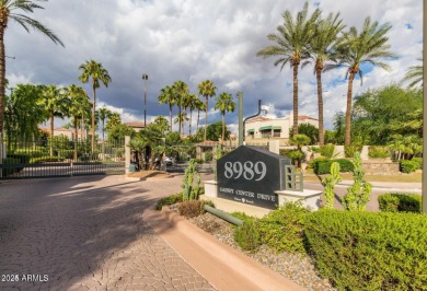 This fully furnished, turnkey 3-bedroom, 2-bath townhouse has on Gainey Ranch Golf Club in Arizona - for sale on GolfHomes.com, golf home, golf lot
