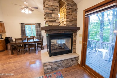 Welcome to this contemporary Pocono retreat located in the on The Hideout Golf in Pennsylvania - for sale on GolfHomes.com, golf home, golf lot