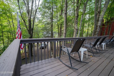 Welcome to this contemporary Pocono retreat located in the on The Hideout Golf in Pennsylvania - for sale on GolfHomes.com, golf home, golf lot