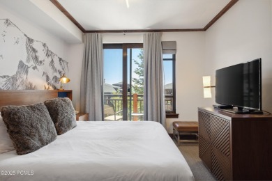 This one-bedroom residence at Hyatt Centric Park City is located on Canyons Golf Course in Utah - for sale on GolfHomes.com, golf home, golf lot