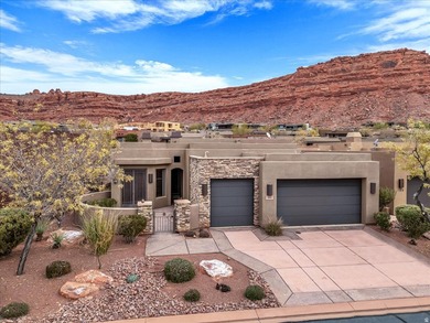 Set within one of Southern Utah's most prestigious gated golf on Entrada at Snow Canyon in Utah - for sale on GolfHomes.com, golf home, golf lot
