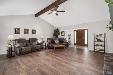 Stop the car! Updated 4 bedroom, 2 bath home tucked away in a on Lake Saint Louis Par 3 in Missouri - for sale on GolfHomes.com, golf home, golf lot
