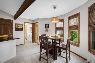 Stop the car! Updated 4 bedroom, 2 bath home tucked away in a on Lake Saint Louis Par 3 in Missouri - for sale on GolfHomes.com, golf home, golf lot