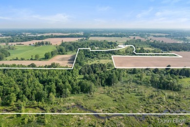 Extremely hard to find 90 Contiguous Acres with frontage on 2 on Holland Lake Golf Course Inc. in Michigan - for sale on GolfHomes.com, golf home, golf lot