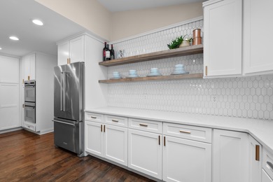 Welcome to this thoughtfully updated home, nestled in the back on Worthington Hills Country Club in Ohio - for sale on GolfHomes.com, golf home, golf lot