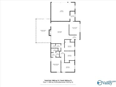 Welcome to this stunning 4-bedroom, 2-bath ranch-style home in on Burningtree Country Club in Alabama - for sale on GolfHomes.com, golf home, golf lot