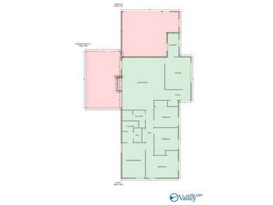 Welcome to this stunning 4-bedroom, 2-bath ranch-style home in on Burningtree Country Club in Alabama - for sale on GolfHomes.com, golf home, golf lot