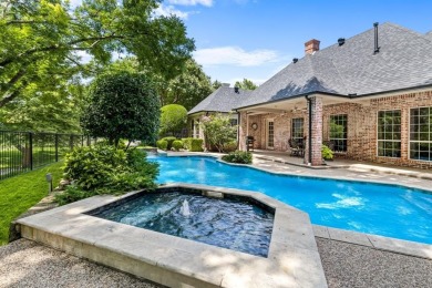 Stunning golf course home in the prestigious guard-gated Cliffs on Gleneagles Country Club in Texas - for sale on GolfHomes.com, golf home, golf lot