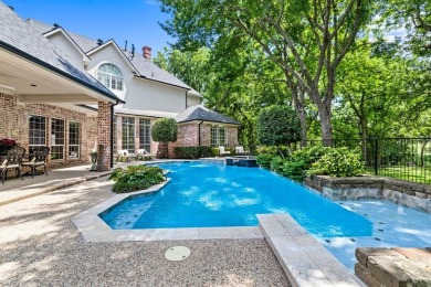 Stunning golf course home in the prestigious guard-gated Cliffs on Gleneagles Country Club in Texas - for sale on GolfHomes.com, golf home, golf lot