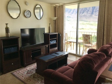 Studio condo in a prime location with an absolutely stunning on Makaha Valley Country Club in Hawaii - for sale on GolfHomes.com, golf home, golf lot