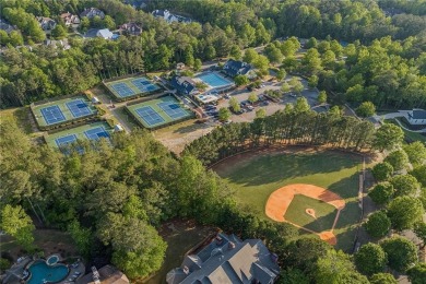 Set on just over an acre in the sought-after Governors Towne on The Governors Towne Club in Georgia - for sale on GolfHomes.com, golf home, golf lot