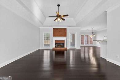 Discover this exquisite sprawling TRUE ranch home in the highly on Canongate At Georgia National Golf Club in Georgia - for sale on GolfHomes.com, golf home, golf lot