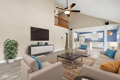 Charming 3BR, 2.5BA Pike Township home with so much to offer! on Saddlebrook Golf Course in Indiana - for sale on GolfHomes.com, golf home, golf lot