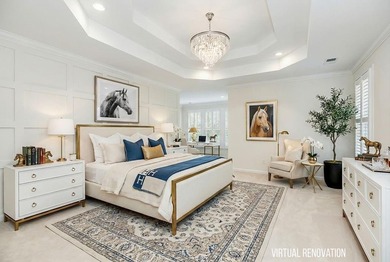 Remarkable estate home nestled on a private, wooded lot in the on Shadow Glen Golf Club in Kansas - for sale on GolfHomes.com, golf home, golf lot