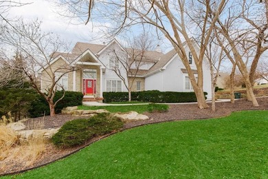 Remarkable estate home nestled on a private, wooded lot in the on Shadow Glen Golf Club in Kansas - for sale on GolfHomes.com, golf home, golf lot