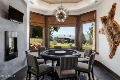 Discover unparalleled luxury in this architectural masterpiece on Red Ledges Golf Club in Utah - for sale on GolfHomes.com, golf home, golf lot