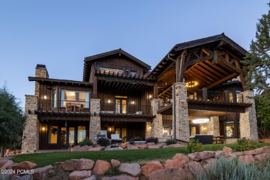 Discover unparalleled luxury in this architectural masterpiece on Red Ledges Golf Club in Utah - for sale on GolfHomes.com, golf home, golf lot