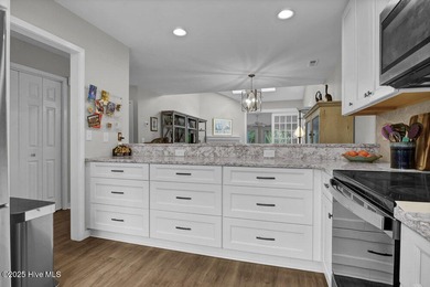 Welcome to low-maintenance living with thoughtful updates and on Inland Greens Golf Course in North Carolina - for sale on GolfHomes.com, golf home, golf lot