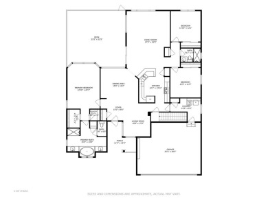 This beautiful, sunny and MOVE-IN READY Del Webb Traverse Bay on Whisper Creek Golf Club in Illinois - for sale on GolfHomes.com, golf home, golf lot
